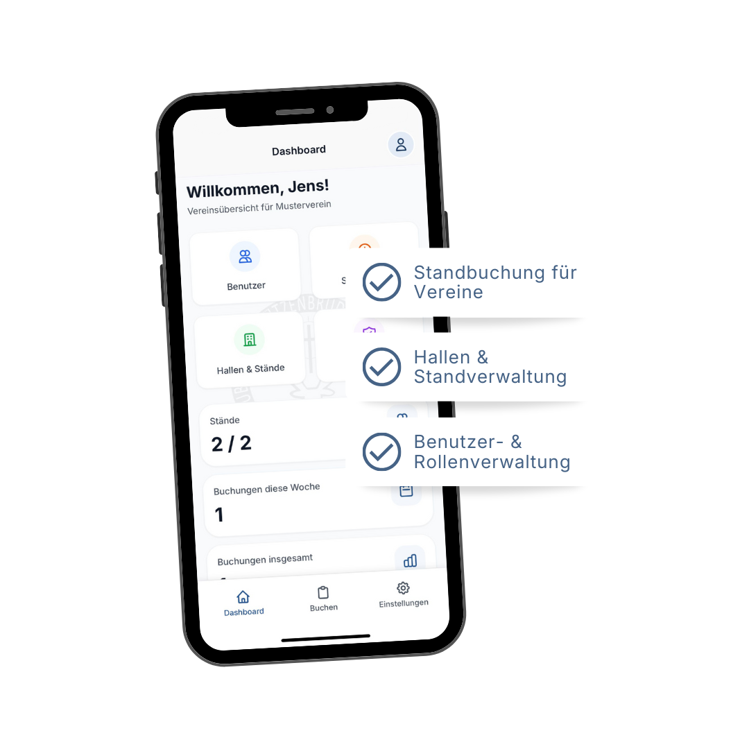 StandFrei App Vorschau